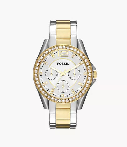 Riley 38mm Multifunction Rose Gold-Tone Stainless Steel Watch D6