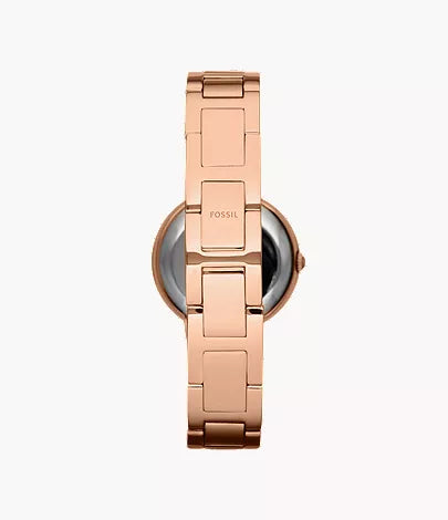 Virginia 30mm Rose-Tone Stainless Steel Watch