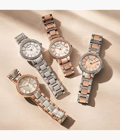 Virginia 30mm Two-Tone Stainless Steel Watch
