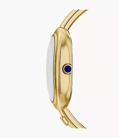 Sloan 25mm Three-Hand Gold-Tone Stainless Steel Watch Bangle