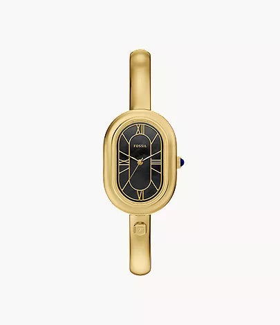 Sloan 25mm Three-Hand Gold-Tone Stainless Steel Watch Bangle T7