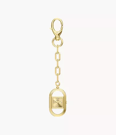 Watch Bag Charm 19mm Two-Hand Gold-Tone