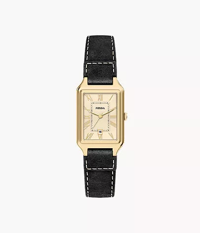 Raquel 23mm Three-Hand Date Medium Brown Leather Watch W7