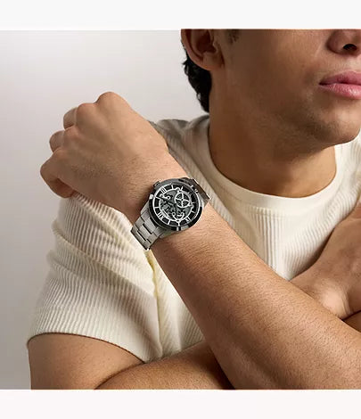 Townsman Big Tic 42mm Stainless Steel Watch