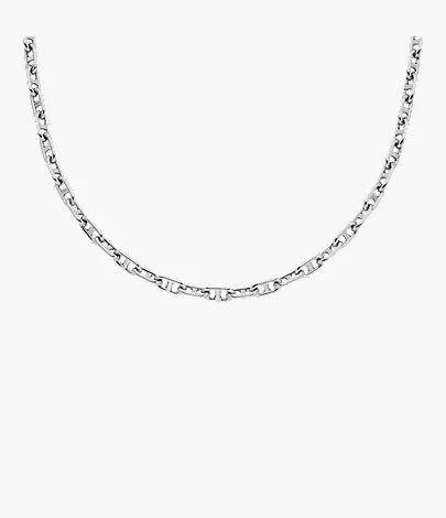 Heritage D-Link Gold-Tone Brass Anchor Chain Necklace F9