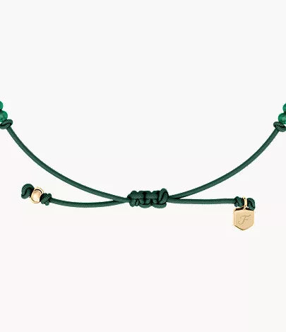 Sutton Mini Moments Green Beaded Clover Bracelet