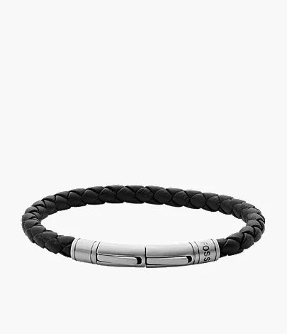 Vintage Woven Casual Brown Braided Leather Bracelet