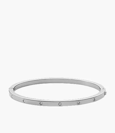 Sadie Shine Bright Gold-Tone Stainless Steel Cuff Bracelet R6