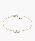 Sutton Radiant Wings White Mother-of-Pearl Butterfly Chain Bracelet