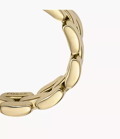 Arden Watch Links Gold-Tone Stainless Steel Band Ring