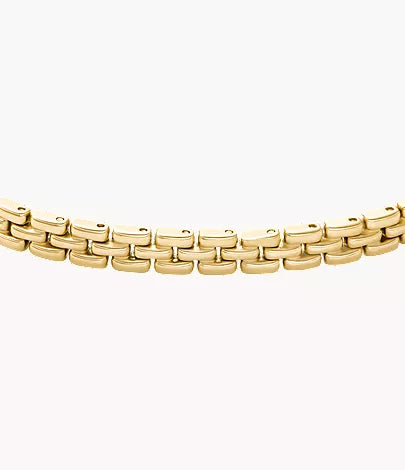 Arden Watch Links Gold-Tone Stainless Steel Chain Bracelet