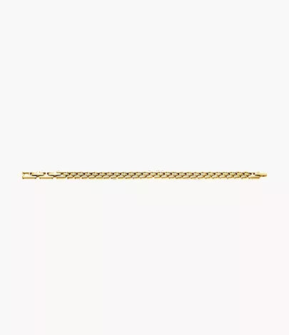 Arden Watch Links Gold-Tone Stainless Steel Chain Bracelet