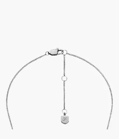 Merrit Timeless Mother Of Pearl Silver-Tone Stainless Steel Pendant Necklace
