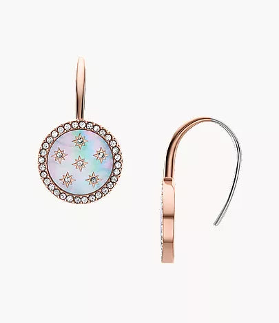 Merrit Northlight Collection Gold-Tone Stainless Steel Drop Earrings T5