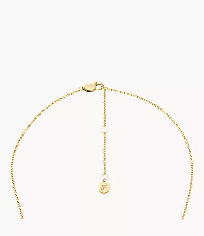 Raquel Gold-Tone Stainless Steel Pendant Necklace