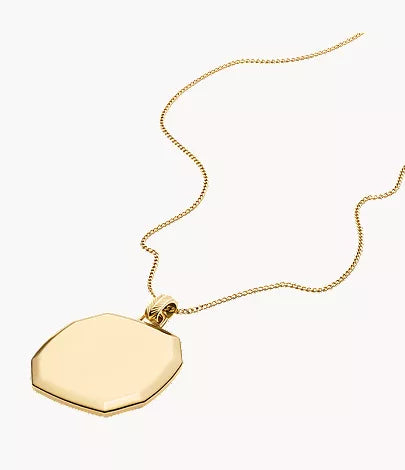 Harlow Gold-Tone Stainless Steel Pendant Necklace