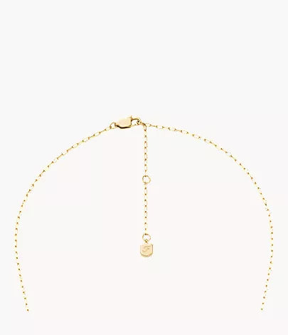 Sutton Scarab Gold-Tone Stainless Steel Pendant Necklace
