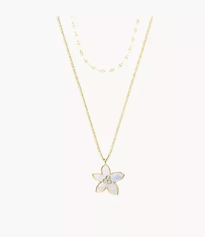 Sutton The Flower Collection Mother-of-Pearl Multi-Strand Necklace