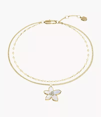 Sutton The Flower Collection Mother-of-Pearl Multi-Strand Bracelet