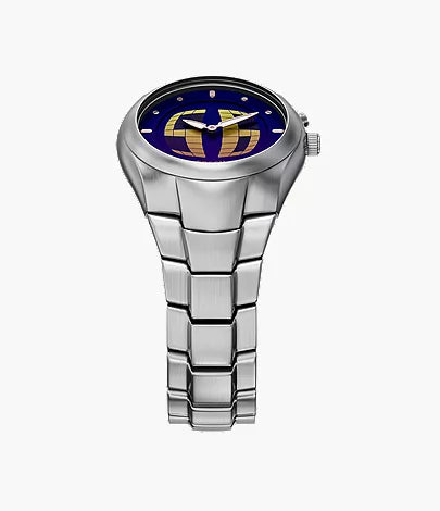 Y2K Big Tic 40mm Stainless Steel Watch