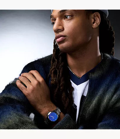 Y2K Big Tic 40mm Stainless Steel Watch