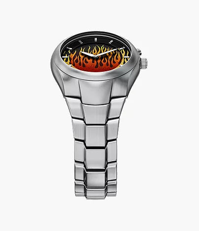Y2K Big Tic 40mm Stainless Steel Watch