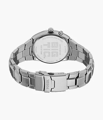 Y2K Big Tic 40mm Stainless Steel Watch