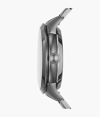 Townsman 44mm Automatic Smoke Stainless Steel Watch