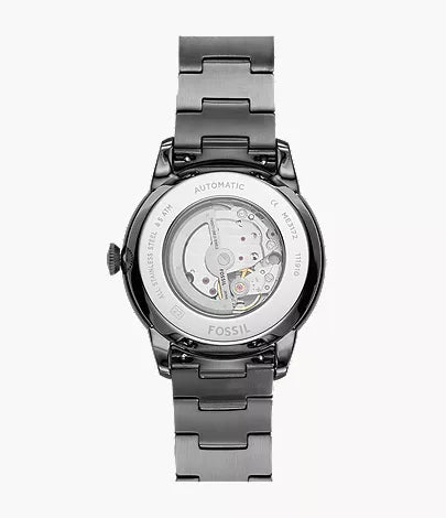 Townsman 44mm Automatic Smoke Stainless Steel Watch