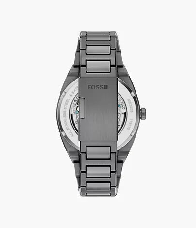 Everett 42mm Automatic Smoke Stainless Steel Watch