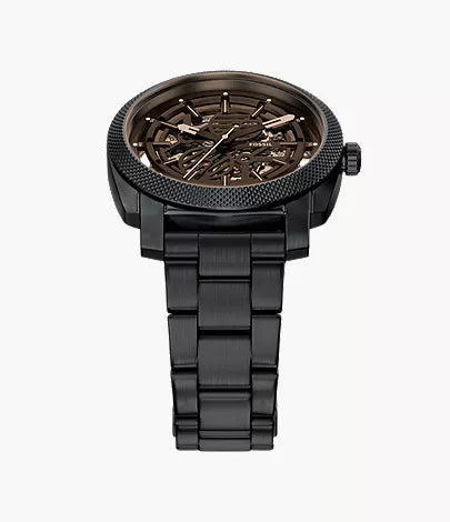 Machine 45mm Automatic Black Stainless Steel Watch