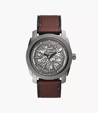 Machine 45mm Automatic Brown LiteHide™ Leather Watch