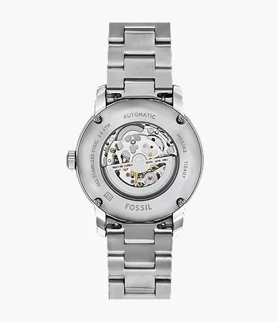 Fossil Heritage 43mm Automatic Stainless Steel Watch