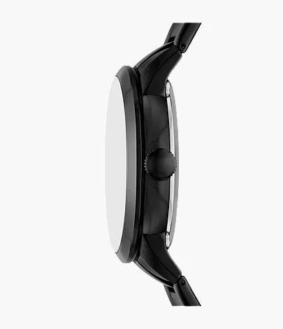 Townsman 44mm Automatic Black Stainless Steel Watch
