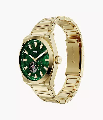 Everett 42mm Automatic Gold-Tone Stainless Steel Watch