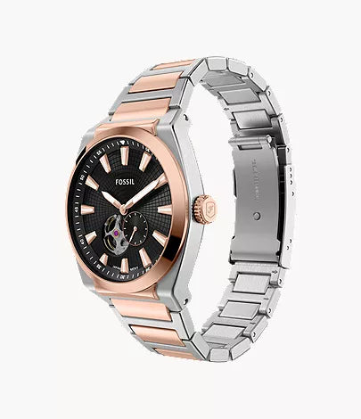 Everett 42mm Automatic Two-Tone Stainless Steel Watch