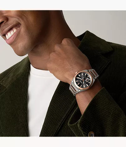 Everett 42mm Automatic Two-Tone Stainless Steel Watch