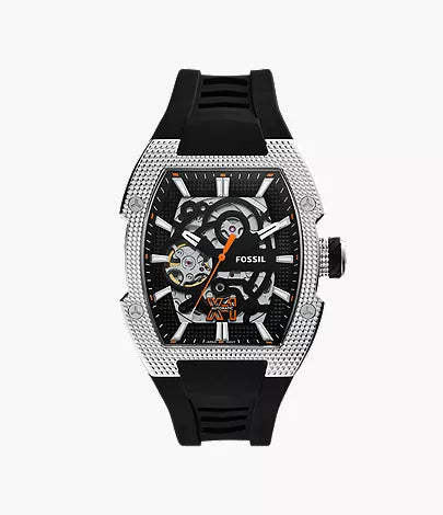 Machine X1 42mm Automatic Black Silicone Watch
