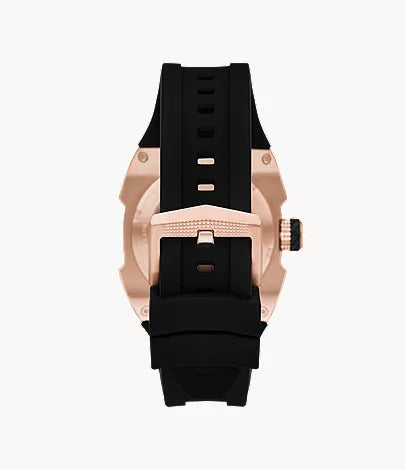 Machine X1 42mm Automatic Black Silicone Watch