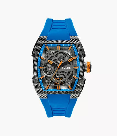 Machine X1 42mm Automatic Black Silicone Watch R2