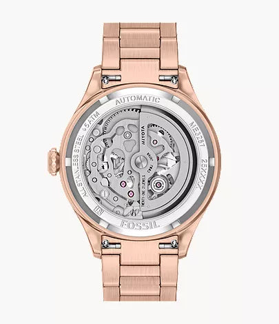 Gilmore 36mm Automatic Rose Gold-Tone Stainless Steel Watch