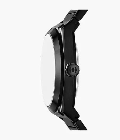 Everett 42mm Automatic Black Stainless Steel Watch