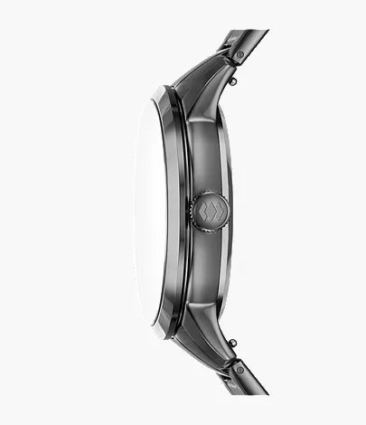 Townsman 44mm Automatic Smoke Stainless Steel Watch