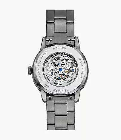 Townsman 44mm Automatic Smoke Stainless Steel Watch