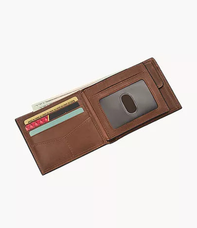 Derrick RFID Large Coin Pocket Bifold