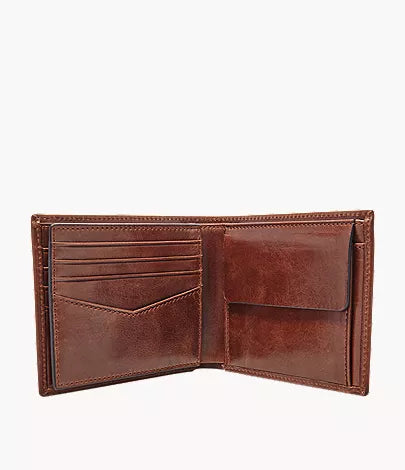 Ryan RFID Large Coin Pocket Bifold