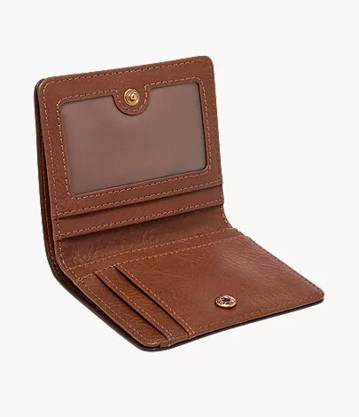 Logan Leather Small RFID Bifold Wallet