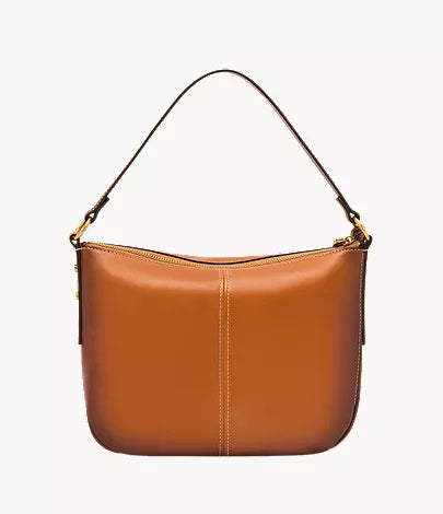 Jolie Leather Small Bucket Crossbody Bag