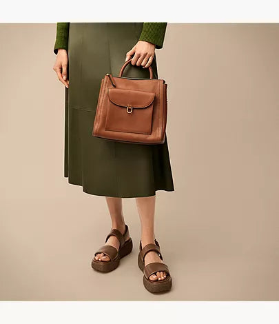 Parker Leather Small Backpack
